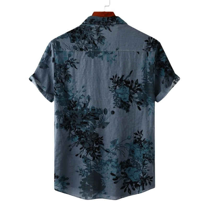 Ocean Breeze Floral Shirt