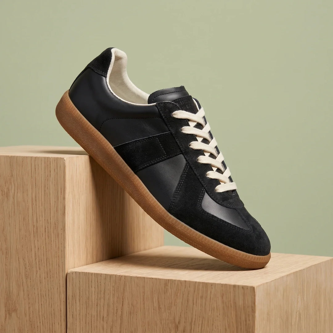 Maddox Suede Gum-Sole Sneakers