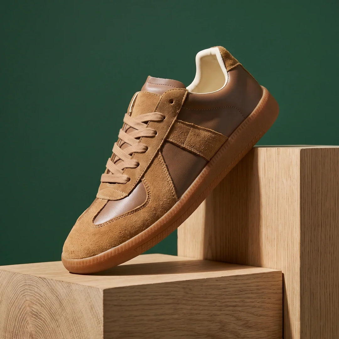 Maddox Suede Gum-Sole Sneakers