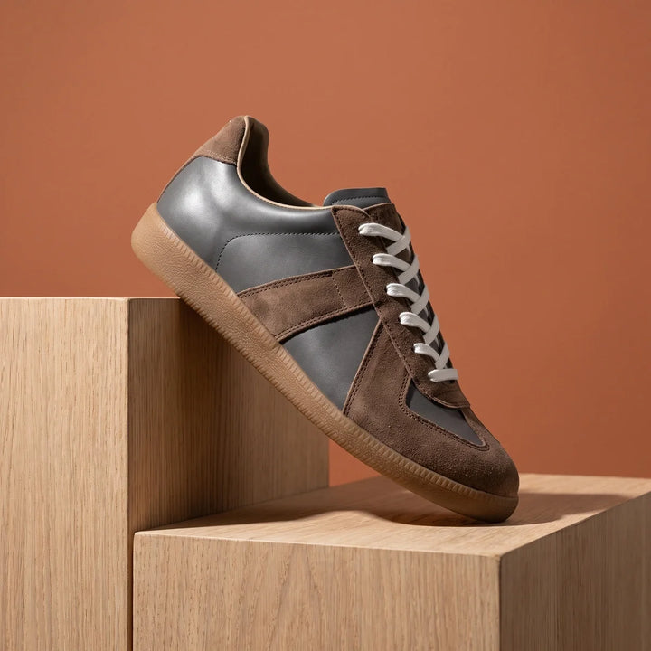 Maddox Suede Gum-Sole Sneakers