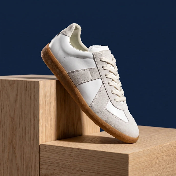 Maddox Suede Gum-Sole Sneakers