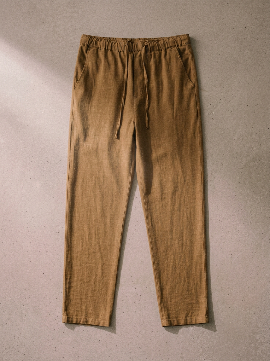 Marlow Relaxed Linen-Blend Trousers