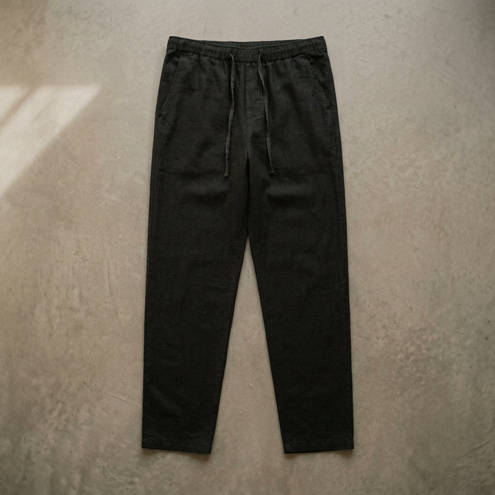Marlow Relaxed Linen-Blend Trousers