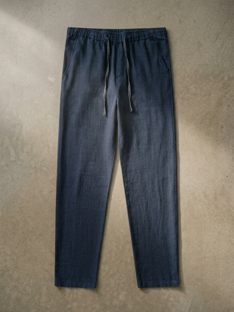 Marlow Relaxed Linen-Blend Trousers