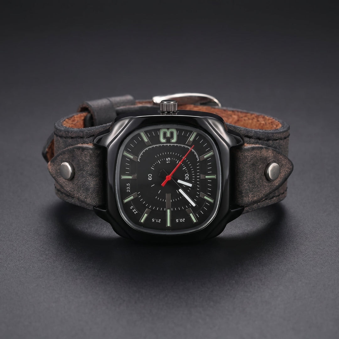 Rourke Wraparound Leather Watch