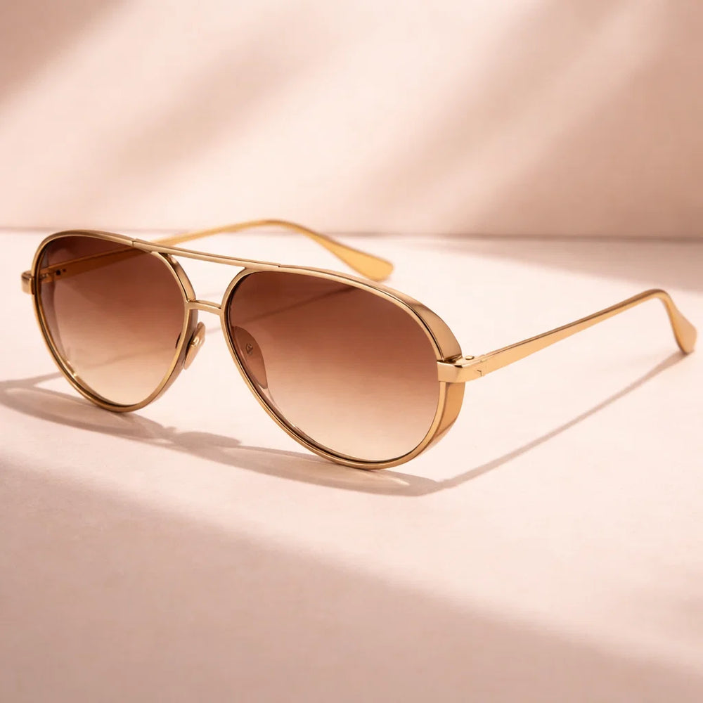 Lunara Aviator Sunglasses