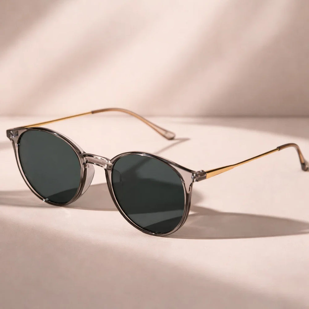 Classic Elegance Round Sunglasses