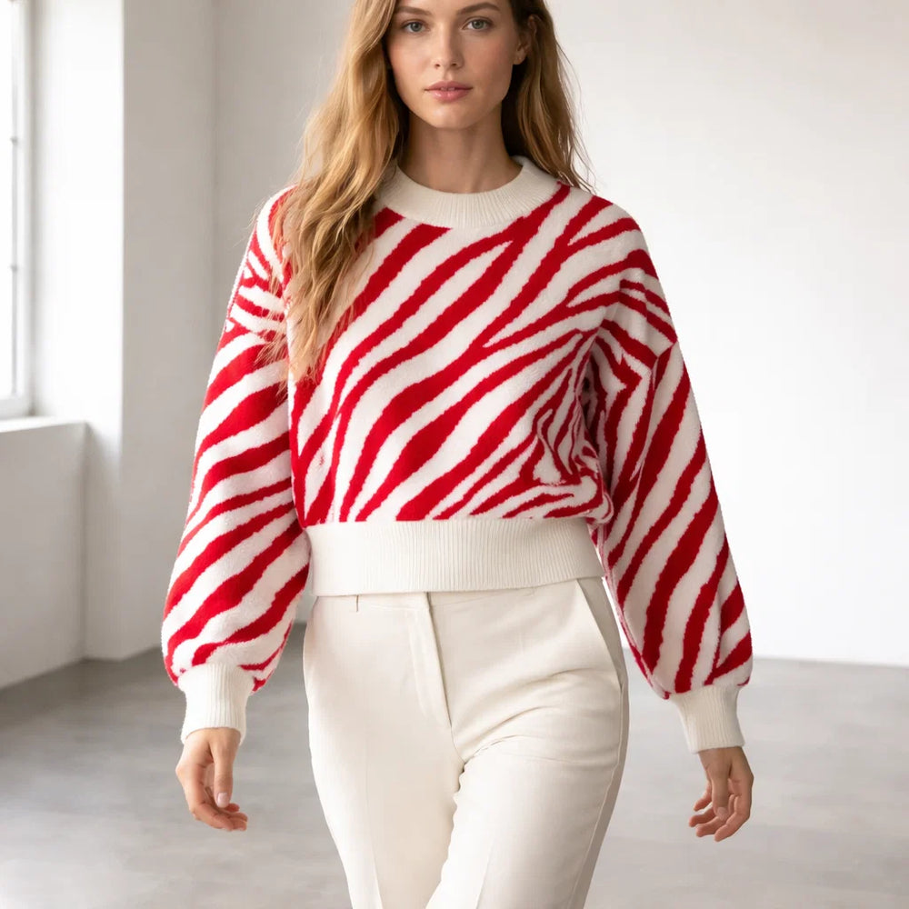Verona Stripe Knit Sweater