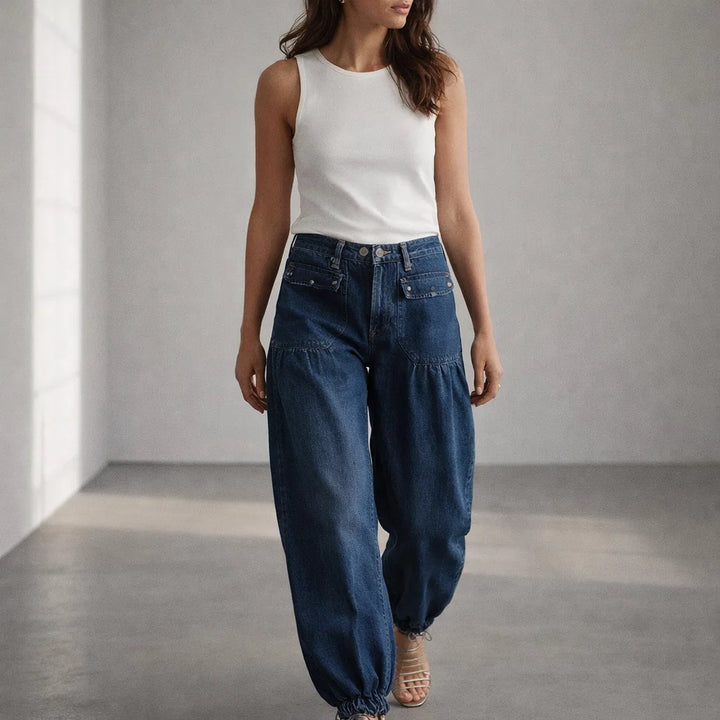 Marlow Drape Jeans