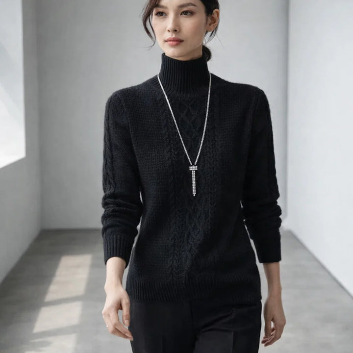 Roselle Luxe Wool Turtleneck