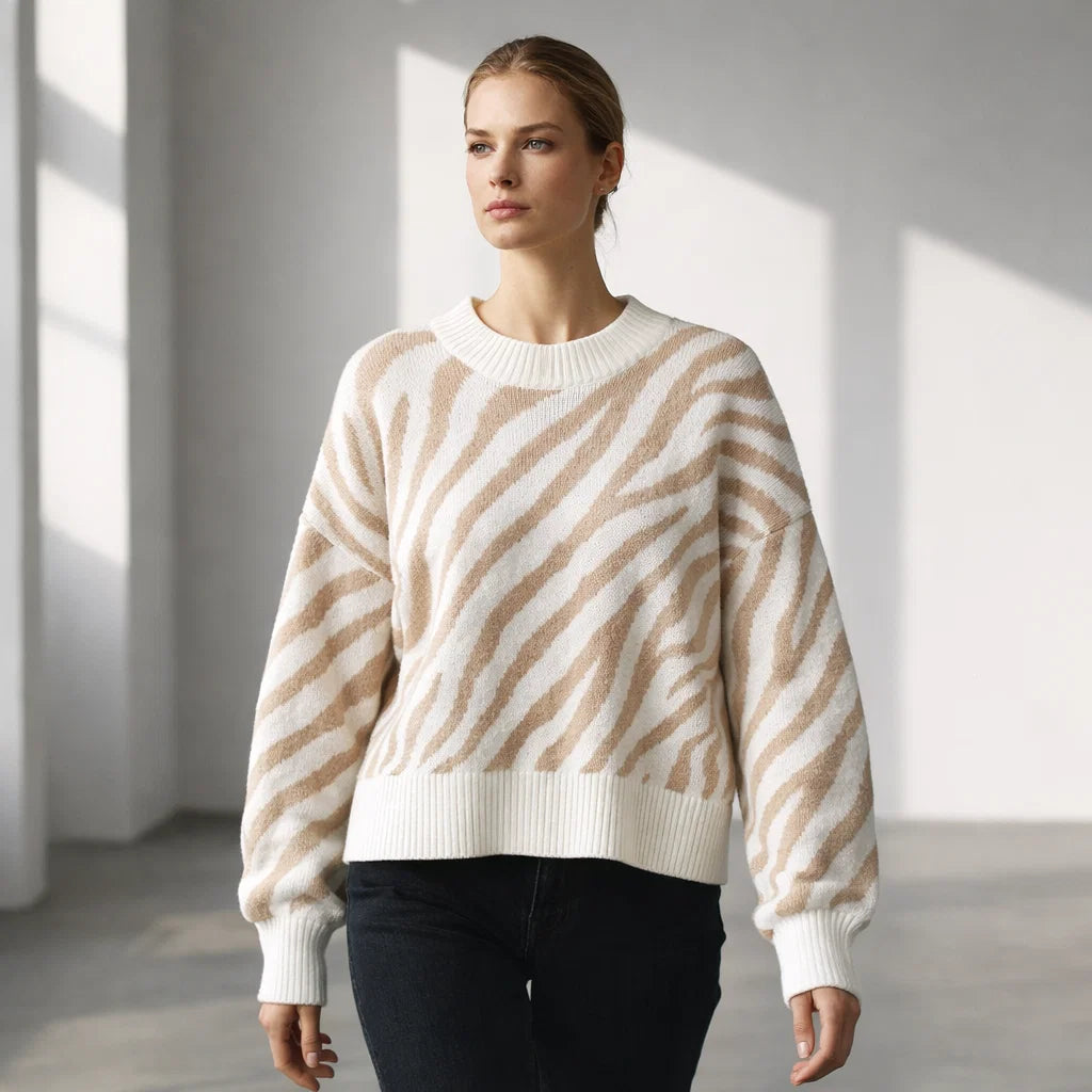 Verona Stripe Knit Sweater