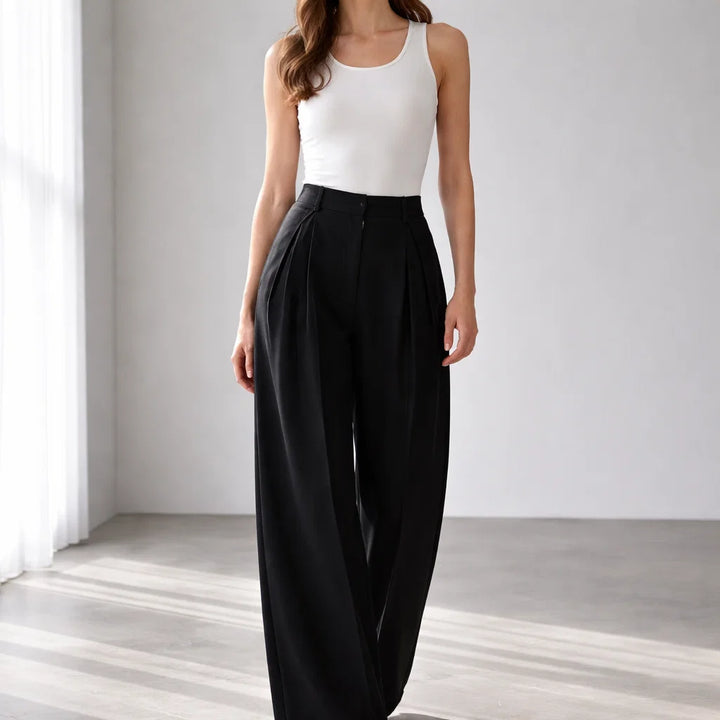 Noire Wool Trousers