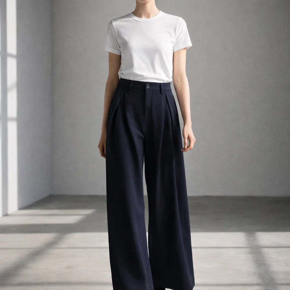 Noire Wool Trousers