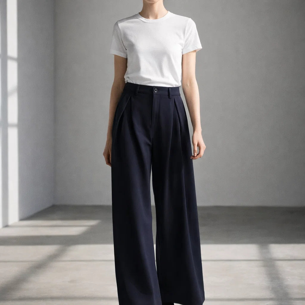 Noire Wool Trousers