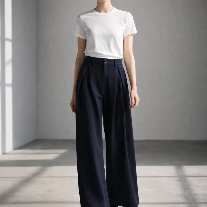Noire Wool Trousers