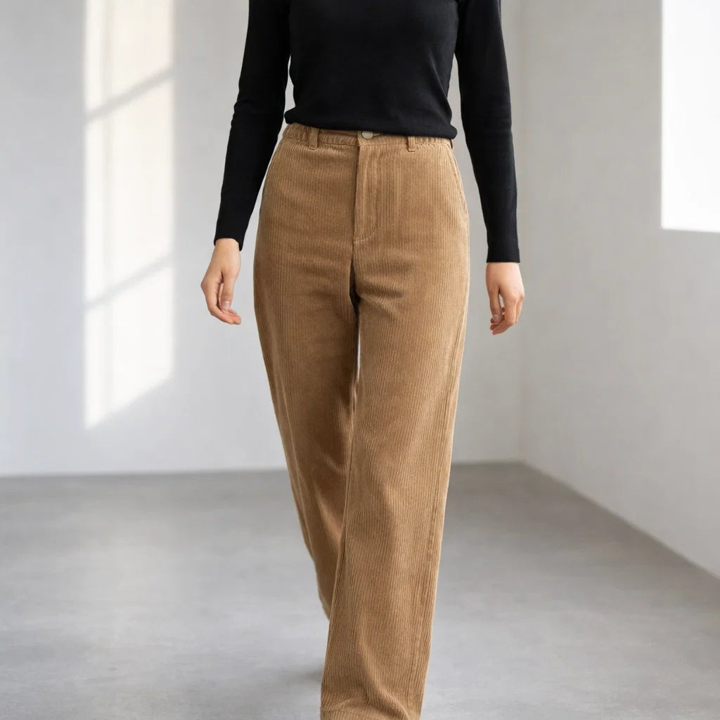 Hudson Straight-Leg Corduroy