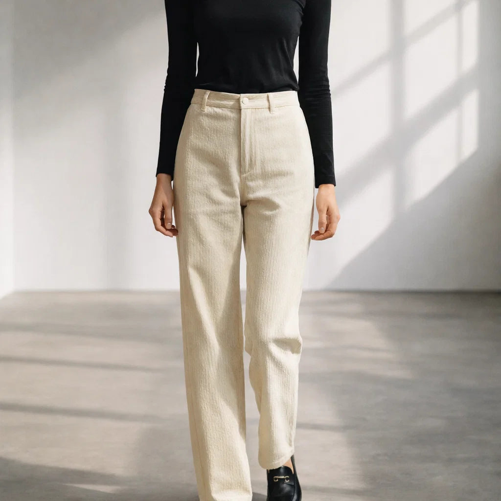 Hudson Straight-Leg Corduroy