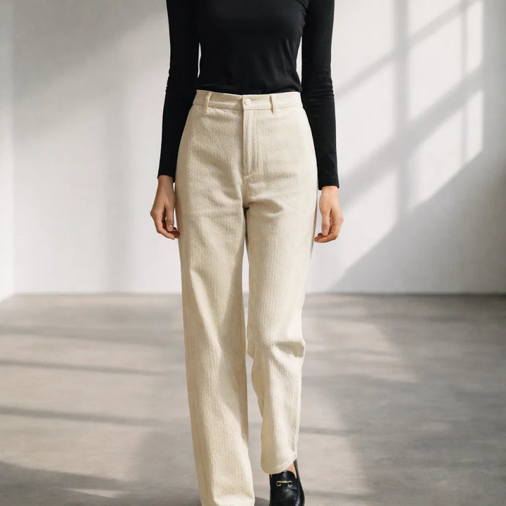 Hudson Straight-Leg Corduroy