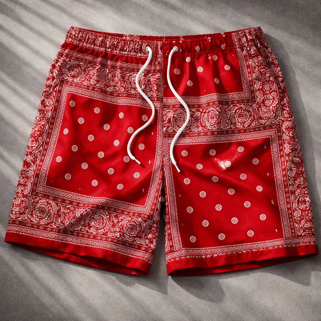 Bandana Swim Shorts