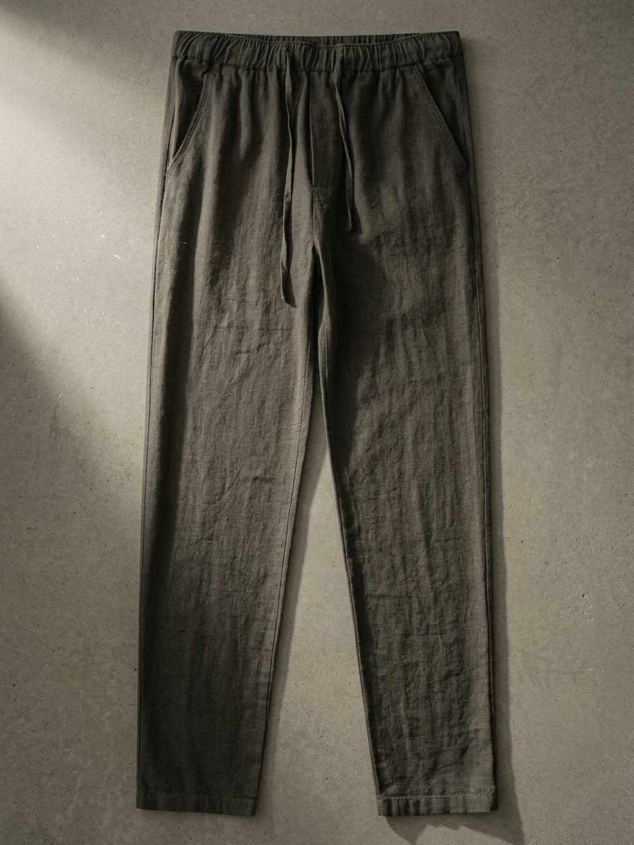 Marlow Relaxed Linen-Blend Trousers