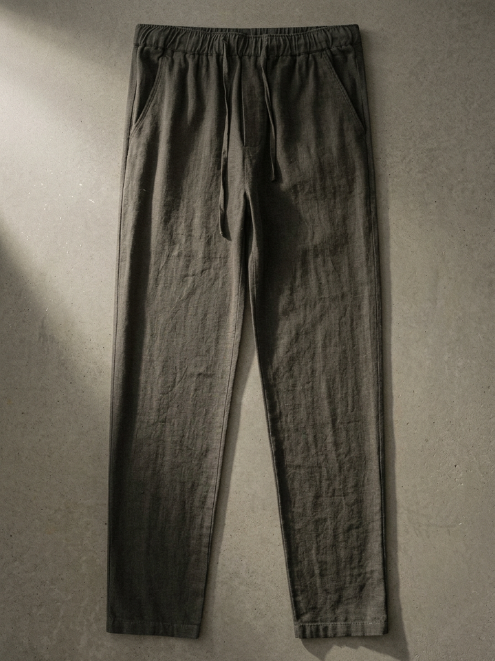 Marlow Relaxed Linen-Blend Trousers